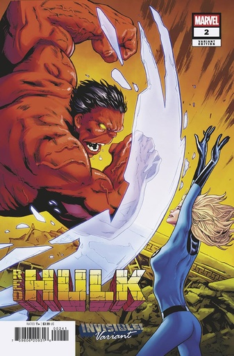 [JAN250692] Red Hulk #2 (Greg Land Invisible Variant)