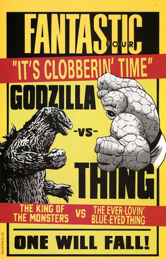[JAN250652] Godzilla vs. Fantastic Four #1 (Lee Garbett Versus Variant)