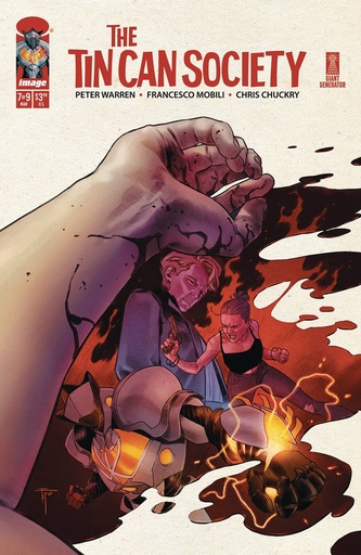 [JAN250623] The Tin Can Society #7 of 9 (Cover A Francesco Mobili & Chris Chuckry)