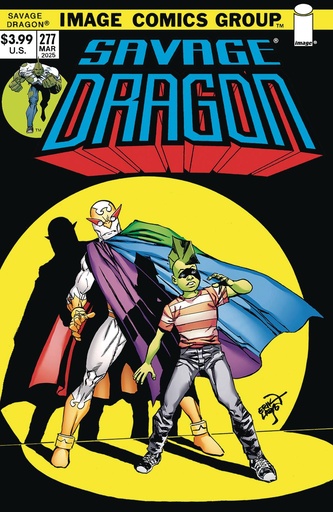 [JAN250609] Savage Dragon #277 (Cover B Erik Larsen 70s Trade Dress Variant)