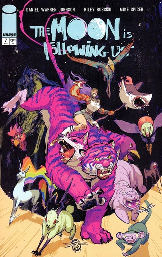 [JAN250586] The Moon Is Following Us #7 of 10 (Cover A Daniel Warren Johnson, Riley Rossmo & Mike Spicer)