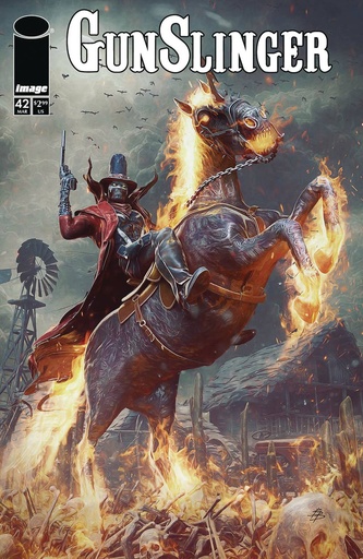 [JAN250566] Gunslinger Spawn #42 (Cover A Bjorn Barends)