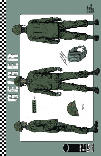 [JAN250556] Geiger #12 (Cover C Gary Frank & Brad Anderson)