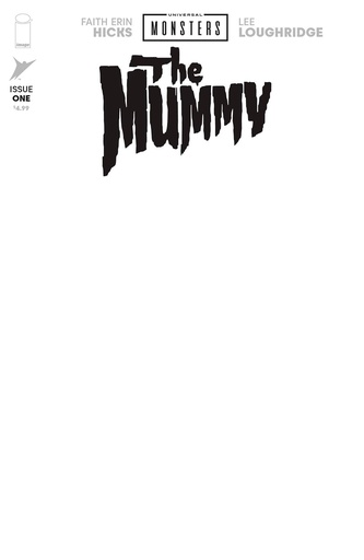 [JAN250498] Universal Monsters: The Mummy #1 of 4 (Cover H Blank Sketch Variant)