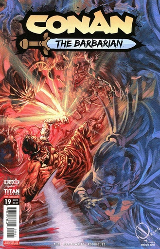 [JAN250393] Conan the Barbarian #19 (Cover B Marco Rudy)
