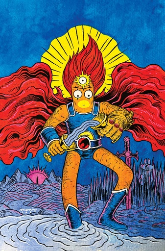 [JAN250351] Thundercats #14 (Cover J Manix Foil Virgin Variant)