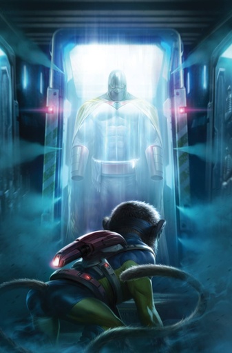 [JAN250319] Space Ghost #11 (Cover E Francesco Mattina Metal Premium Variant)
