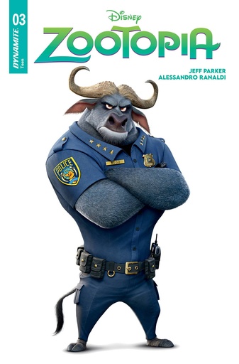 [JAN250273] Zootopia #3 (Cover E Movie Characters Variant)