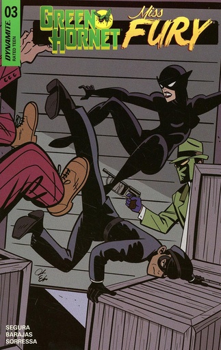 [JAN250258] Green Hornet/Miss Fury #3 (Cover D Jacob Edgar)