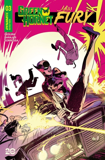 [JAN250257] Green Hornet/Miss Fury #3 (Cover C Jonathan Case)