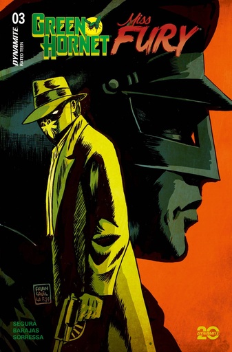 [JAN250255] Green Hornet/Miss Fury #3 (Cover A Francesco Francavilla)