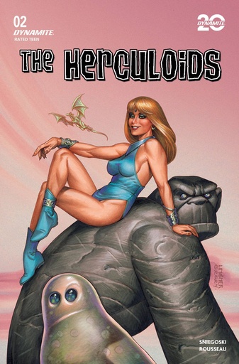 [JAN250199] The Herculoids #2 (Cover B Joseph Michael Linsner)
