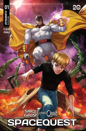 [JAN250151] Space Ghost/Jonny Quest: Space Quest #1 (Cover C Derrick Chew)
