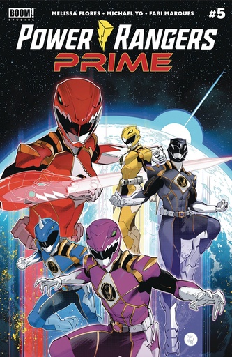 [JAN250030] Power Rangers Prime #5 (Cover A Dan Mora)