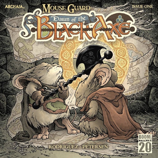 [JAN250017] Mouse Guard: Dawn of the Black Axe #1 of 3 (Cover B David Petersen)