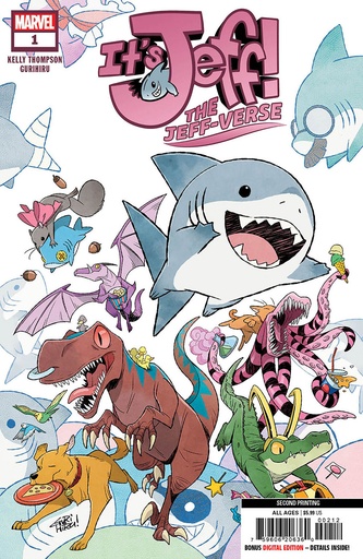 [NOV247187] It's Jeff: The Jeff-Verse #1 (2nd Printing Gurihiru Variant)