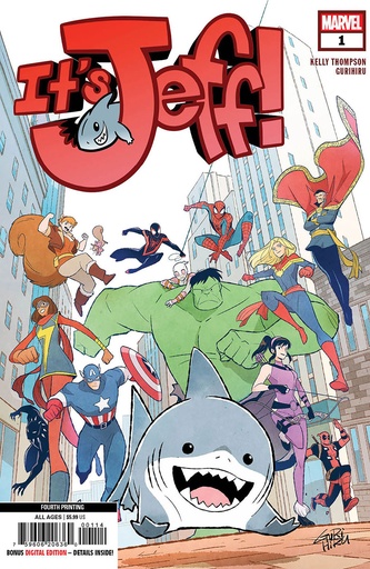 [NOV247186] It's Jeff #1 (4th Printing Gurihiru Variant)