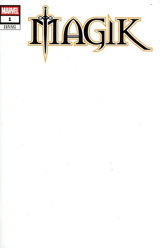 [NOV247561] Magik #1 (2nd Printing Blank Variant)