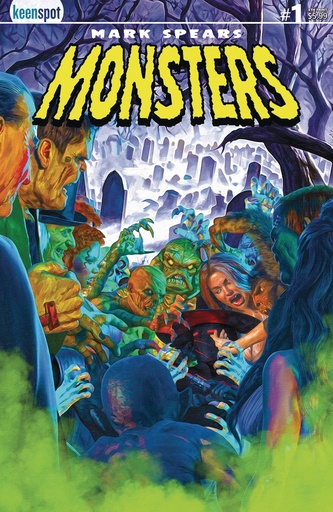 [NOV247655] Mark Spears Monsters #1 (4th Printing Cover A Graveyard)