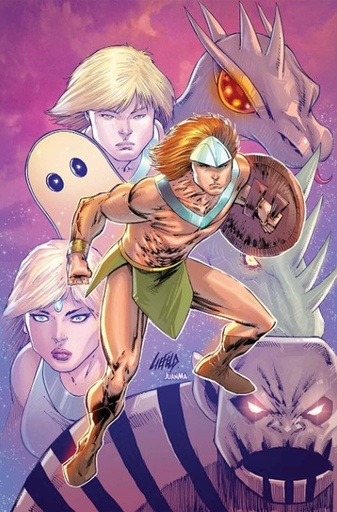 [NOV247902] The Herculoids #1 (Cover ZD Rob Liefeld Foil Virgin Variant)