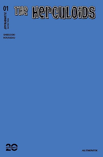 [NOV247900] The Herculoids #1 (Cover ZB Blue Blank Authentix Variant)