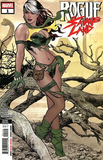 [NOV247786] Rogue: The Savage Land #1 of 5 (2nd Printing Adam Hughes Variant)