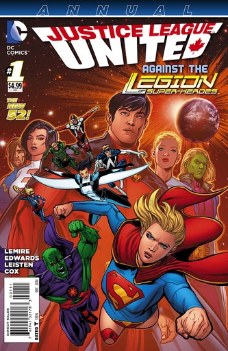 [AUG140235] Justice League United Annual #1