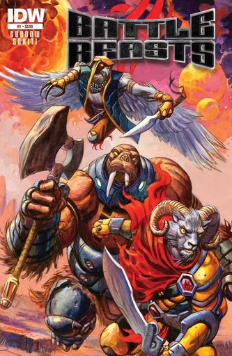 [MAY120356] Battle Beasts #1 of 4