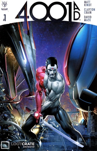 4001 A.D. #1 (Clayton Crain Loot Crate Variant)
