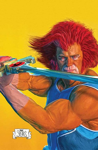[DEC247295] Thundercats #13 (Cover Y Mark Spears Foil Virgin Variant)