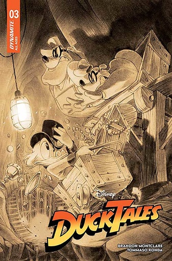 [NOV247315] DuckTales #3 (Cover P Ivan Bigarella Sepia Variant)