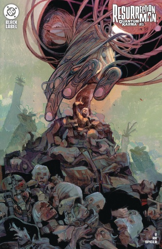 [FEB253240] Resurrection Man: Quantum Karma #1 of 6 (Cover C Anand RK Card Stock Variant)