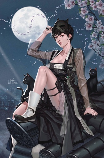 [FEB253170] Catwoman #75 (Cover C Inhyuk Lee Card Stock Variant)