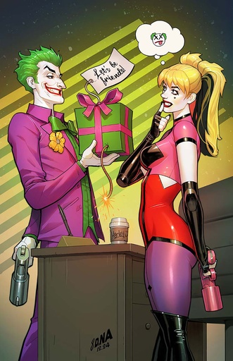 [FEB253160] Harley Quinn #50 (Cover D David Nakayama April Fools Card Stock Variant)