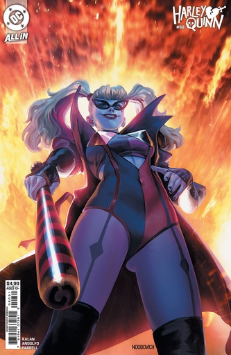 [FEB253159] Harley Quinn #50 (Cover C Noobovich Card Stock Variant)