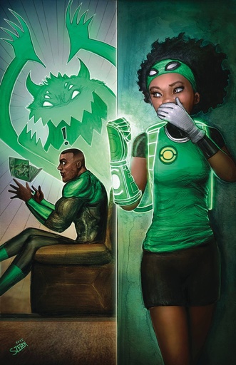 [FEB253154] Green Lantern Corps #3 (Cover D Nathan Szerdy Card Stock Variant)