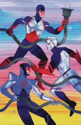 [FEB253113] Justice League: The Atom Project #4 of 6 (Cover C Kevin Wada Card Stock Variant)