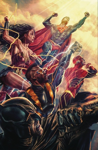 [FEB253102] Justice League Unlimited #6 (Cover B Lee Bermejo Card Stock Variant)