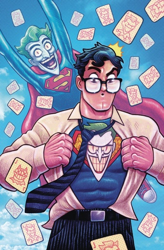 [FEB253044] Superman #25 (Cover F Dan Hipp April Fools Card Stock Variant)