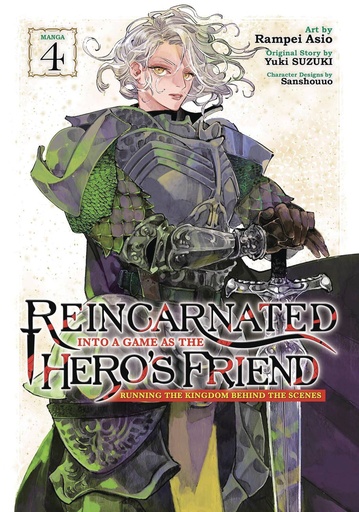 [FEB252193] Reincarnated Into a Game as the Hero's Friend: Running the Kingdom Behind the Scenes, Vol. 4