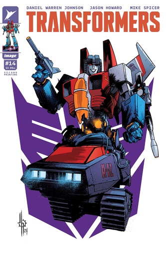 [DEC247670] Transformers #14 (2nd Printing Cover A Jason Howard)