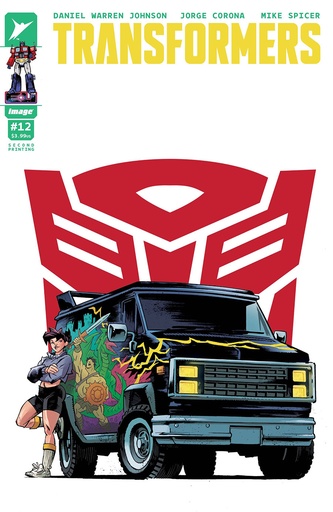 [DEC247668] Transformers #12 (2nd Printing Cover B Jason Howard)