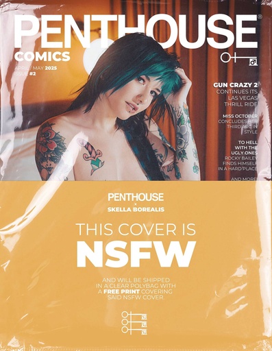 [FEB251917] Penthouse Comics #2 (Cover G Skella Borealis NSFW Photo Polybag Variant)