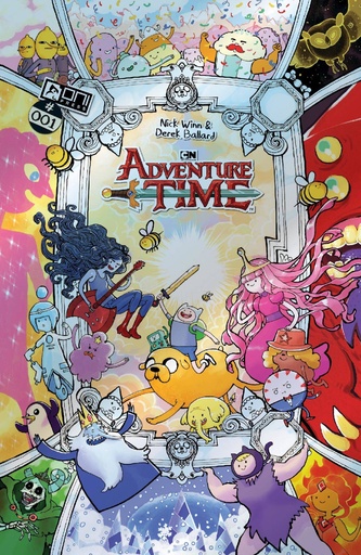 Adventure Time #1 (Cover H Trung Le Nguyen Silver Foil Variant)