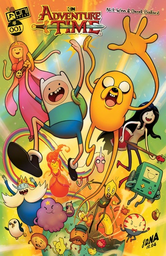 [FEB251848] Adventure Time #1 (Cover G David Nakayama Gold Foil Variant)