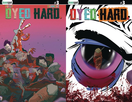 [FEB251745] Dyed Hard #3 of 3 (Cover F Holofoil Flip Variant)