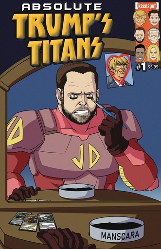 [FEB251723] Absolute Trump's Titans #1 (Cover C Get Ready JD Vance Variant)