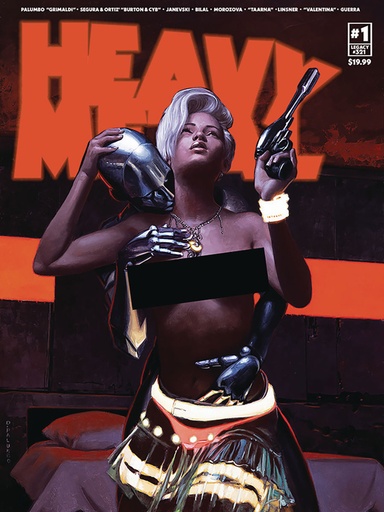 [FEB251680] Heavy Metal Magazine #1 (Cover G David Palumbo Lovers NSFW Variant)