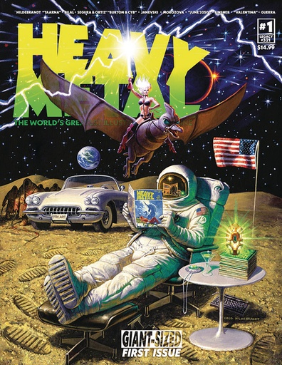 [FEB251674] Heavy Metal Magazine #1 (Cover A Greg Hildebrandt)