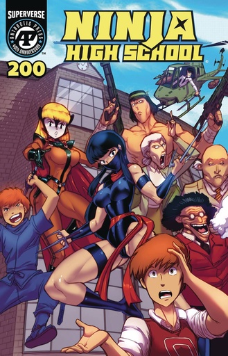 [FEB251377] Ninja High School #200 (Cover B Fred Perry)